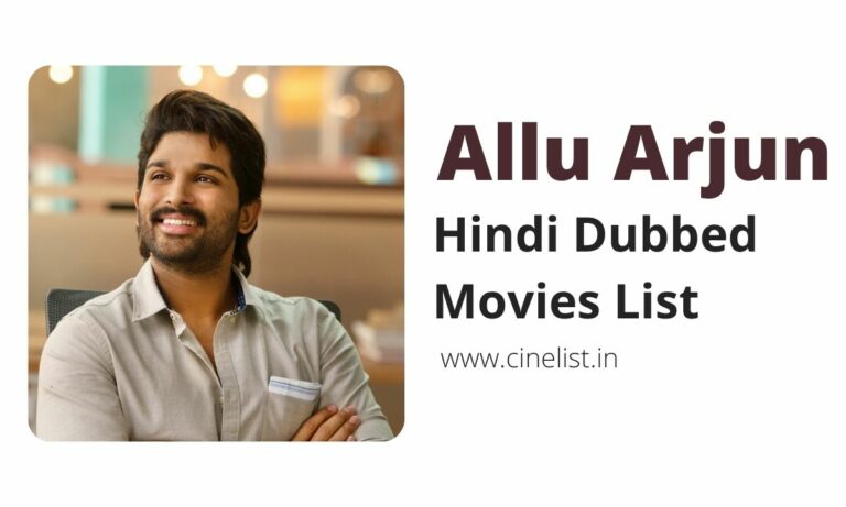 Allu Arjun Hindi Dubbed Movies List [Filmography]