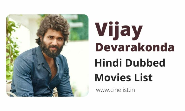 Vijay Devarakonda Hindi Dubbed Movies List